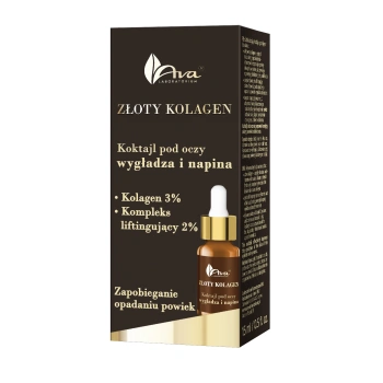 AVA ZŁOTY KOLAGEN KOKTAJL POD OCZY 15ml